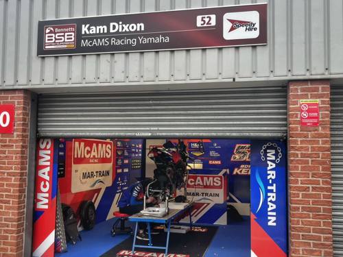 Kam got a brief taste of the BSB pit lane at Oulton Park.