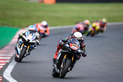 Kam leads the way towards Surtees.