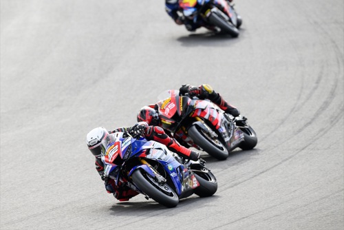 Kam exits Clearways at Brands in the season finale.